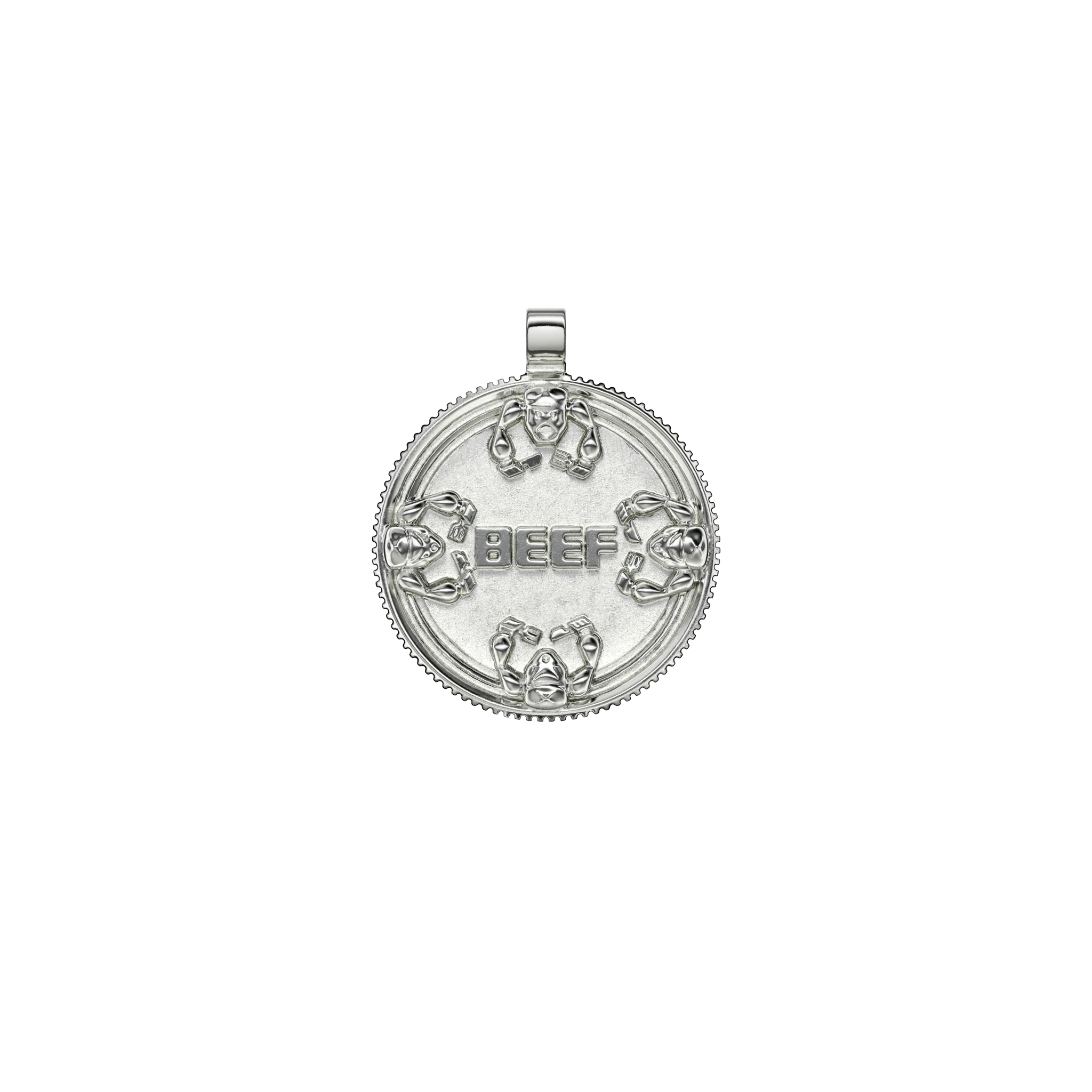 Beef Coin Pendant