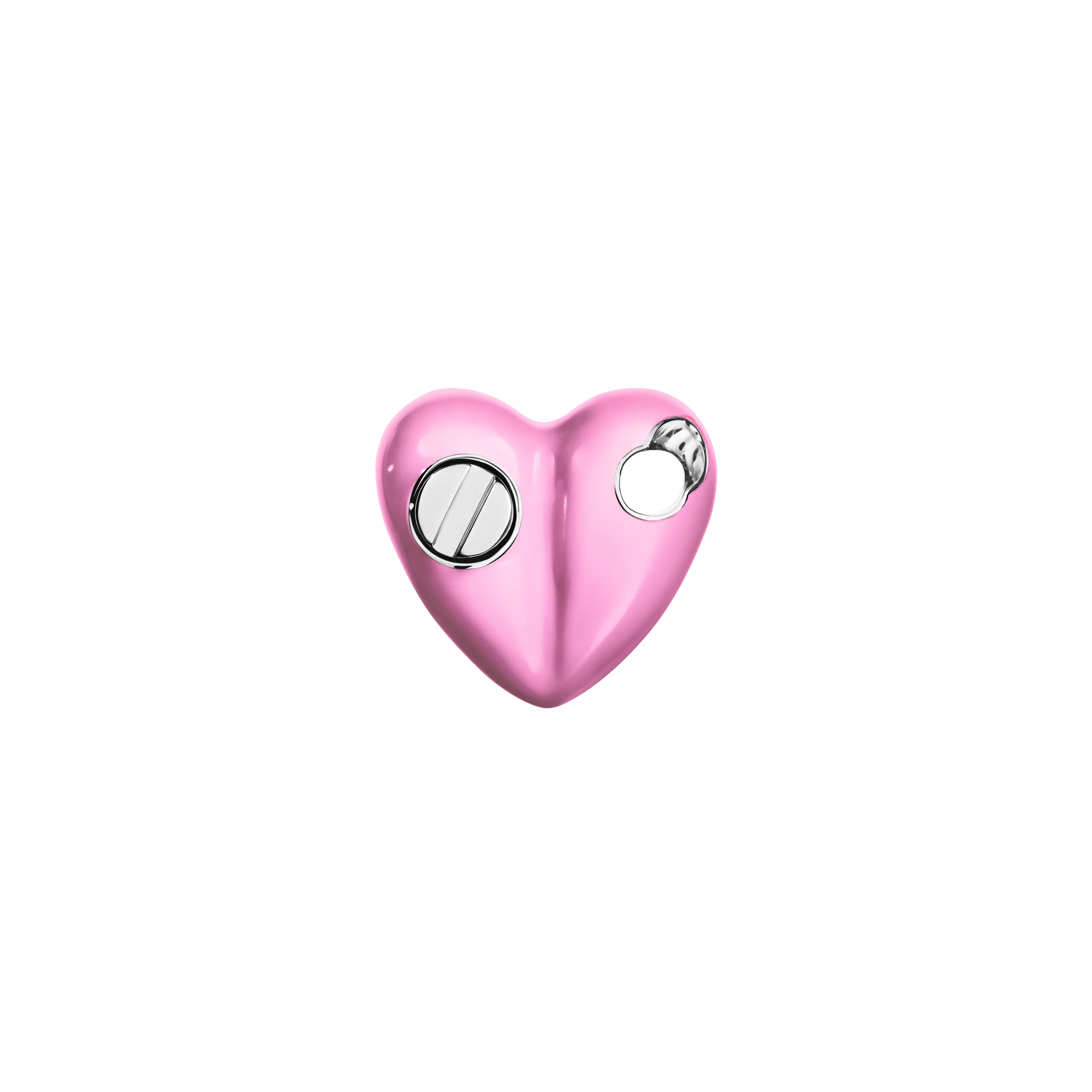 Bullet Hole Heart Pendant with Screw Mini - Image 8
