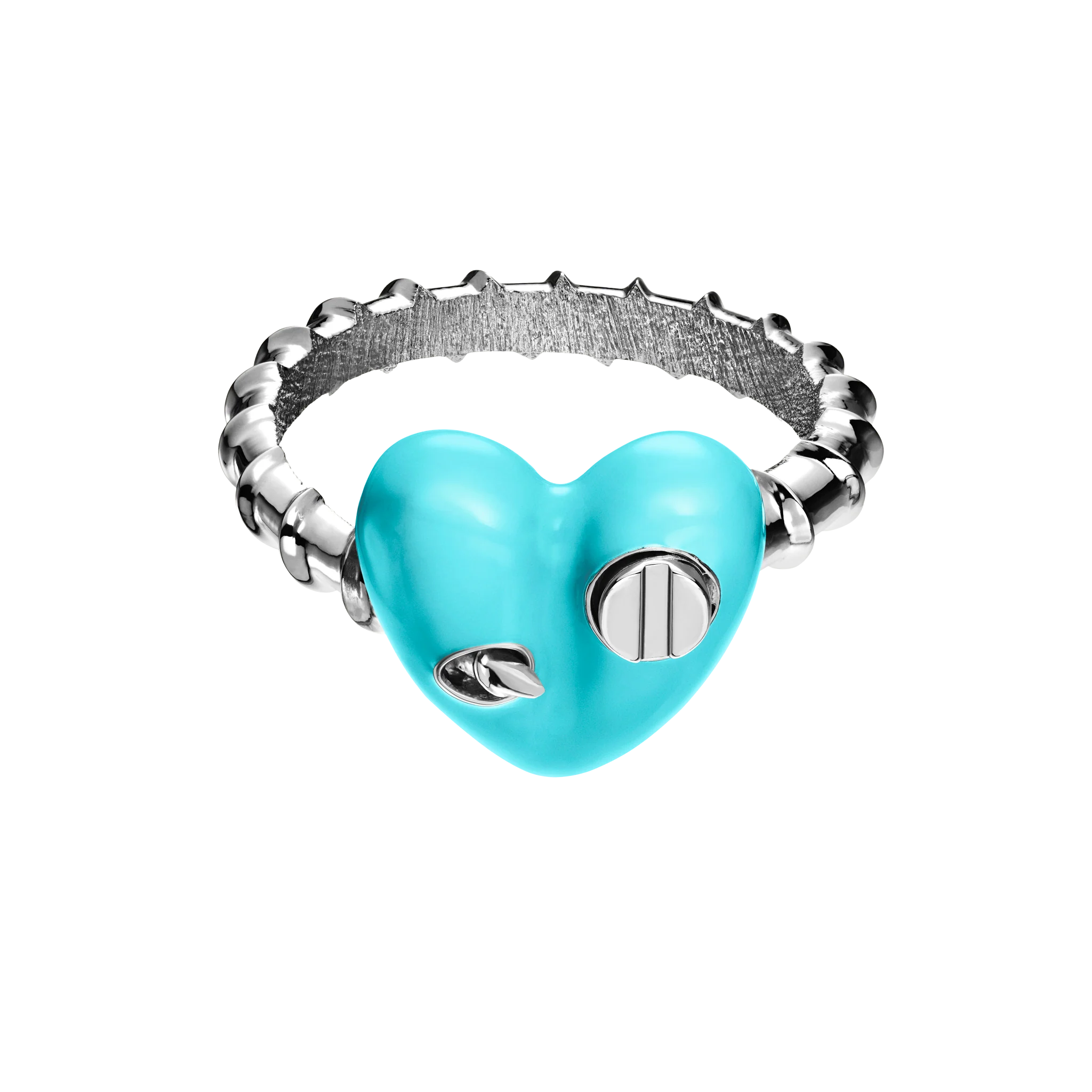 Heart Ring with Screw