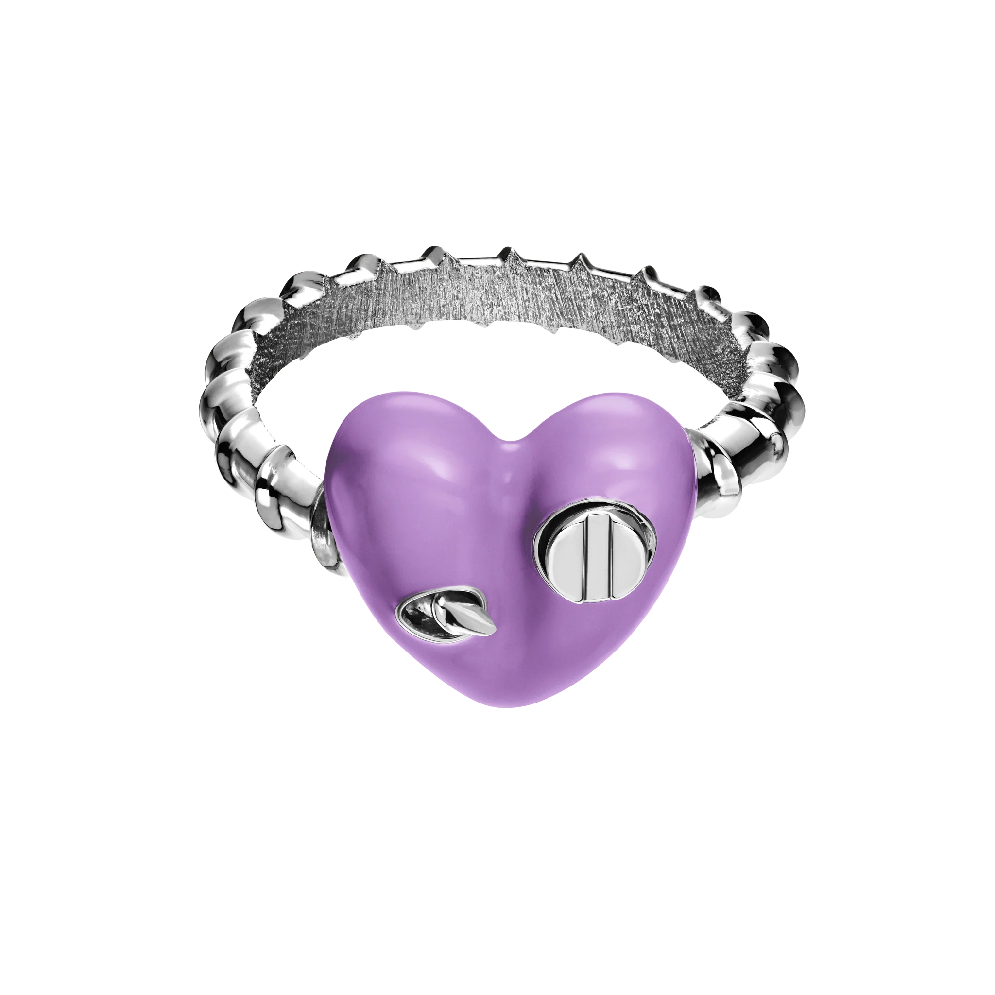 Heart Ring with Screw - Image 4
