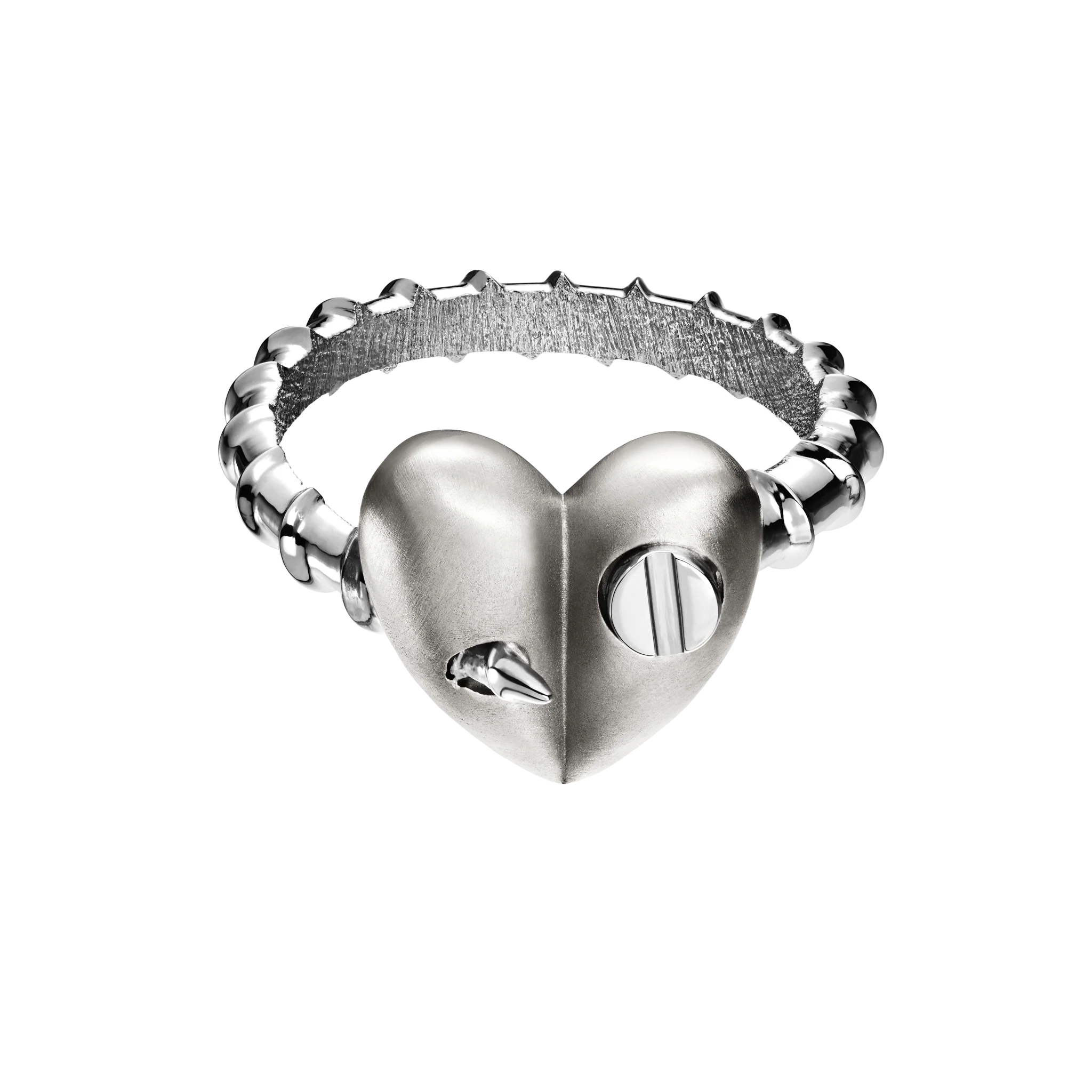 Heart Ring with Screw