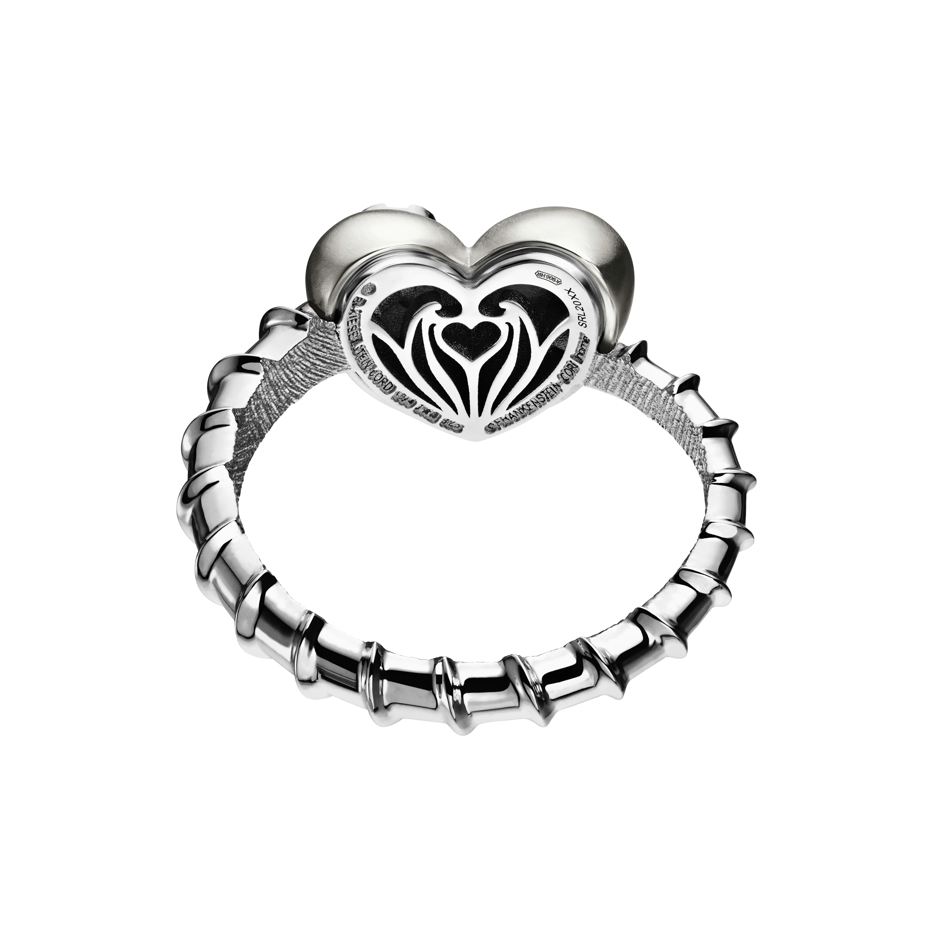 Heart Ring with Screw - Image 2
