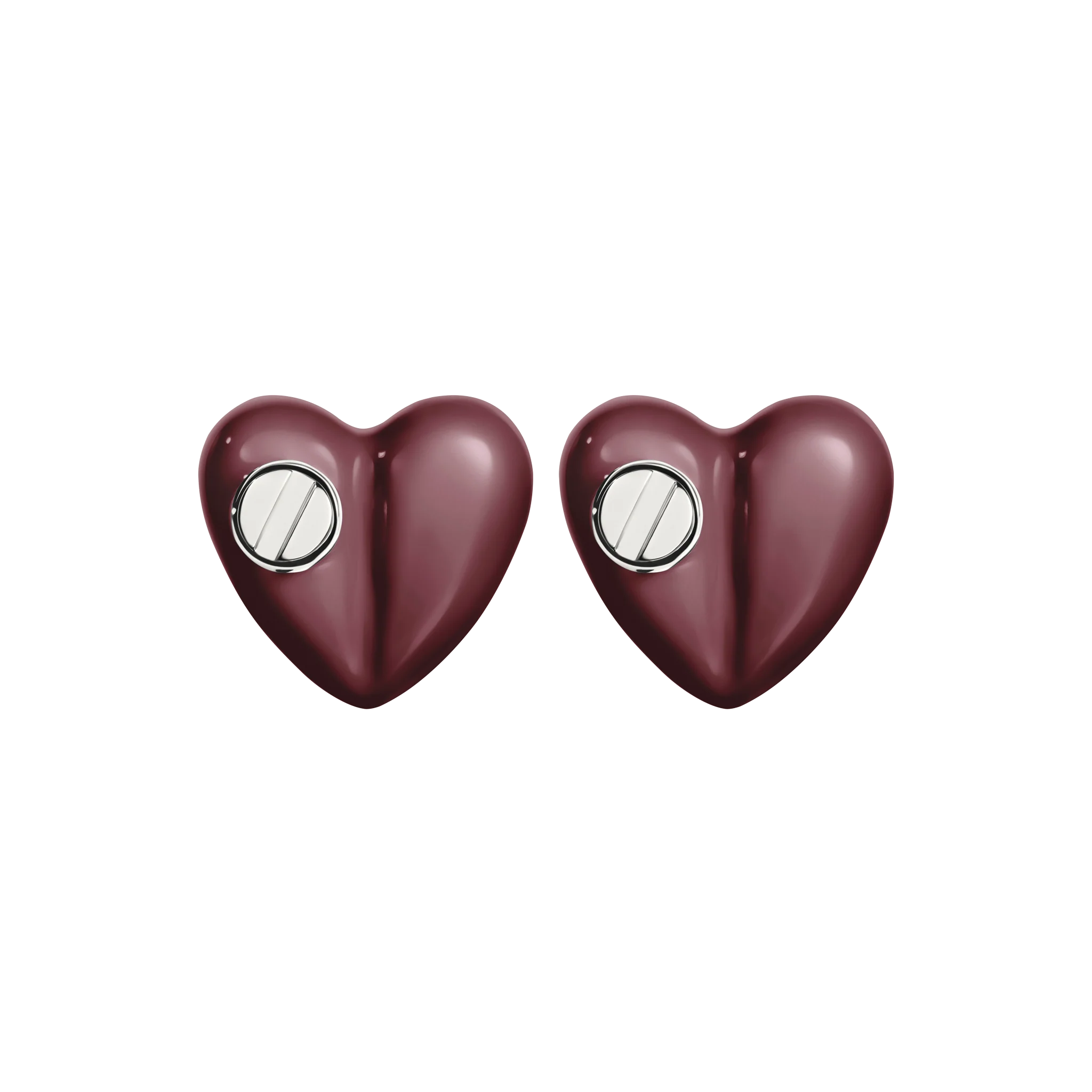 Heart Studs with Screw - Image 2