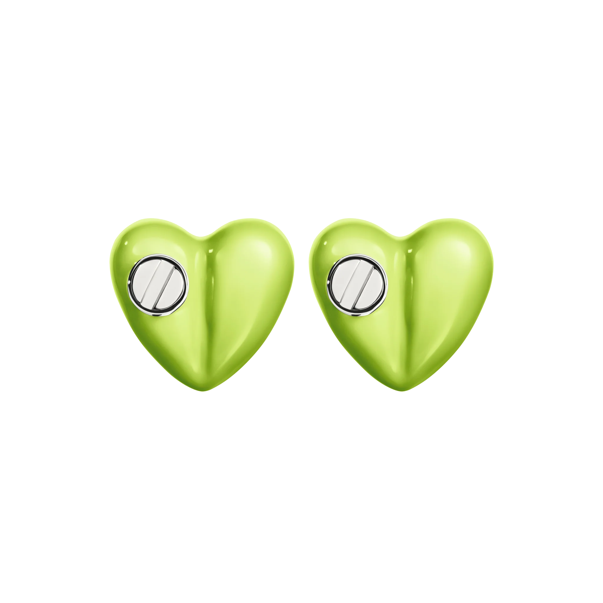 Heart Studs with Screw - Image 3