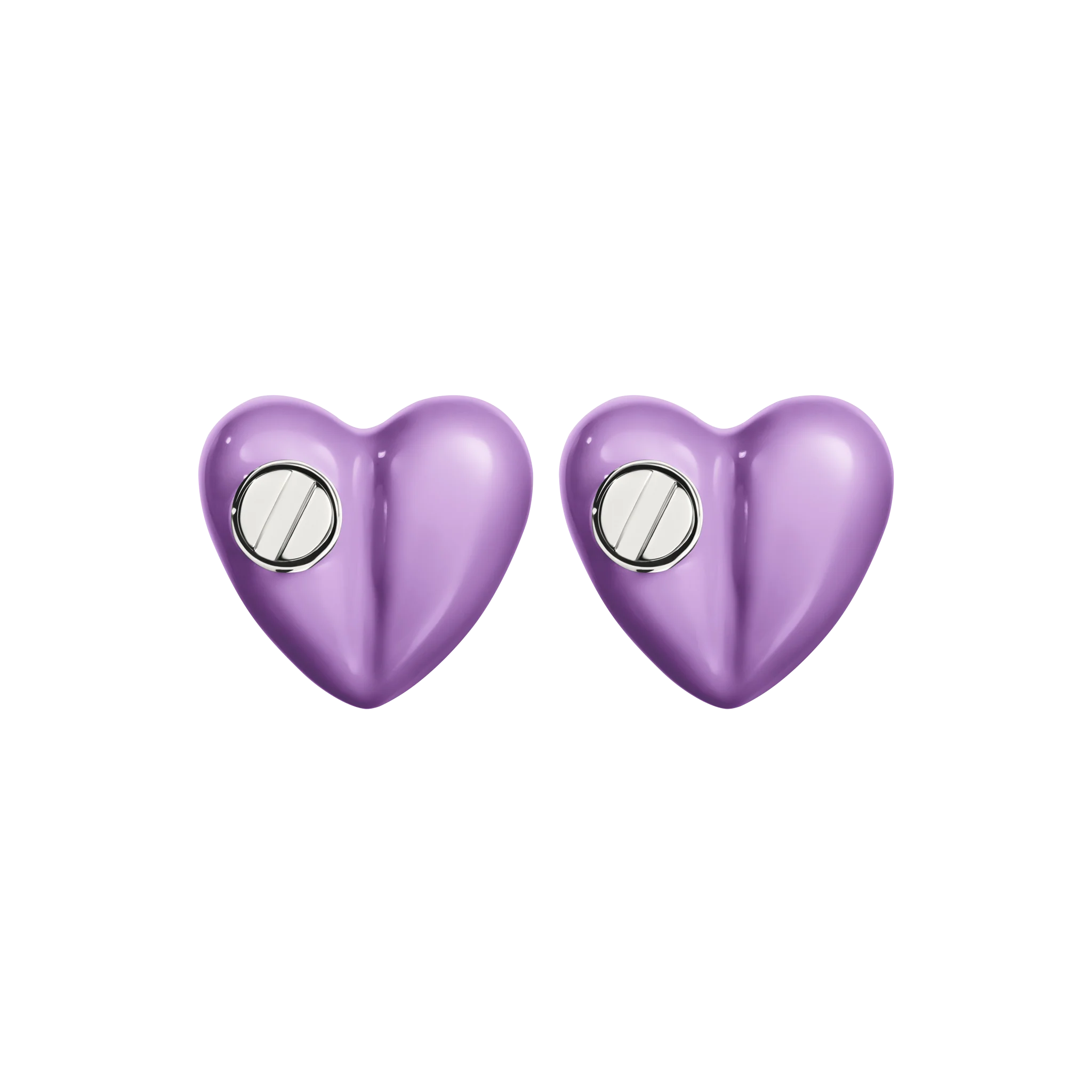Heart Studs with Screw - Image 4