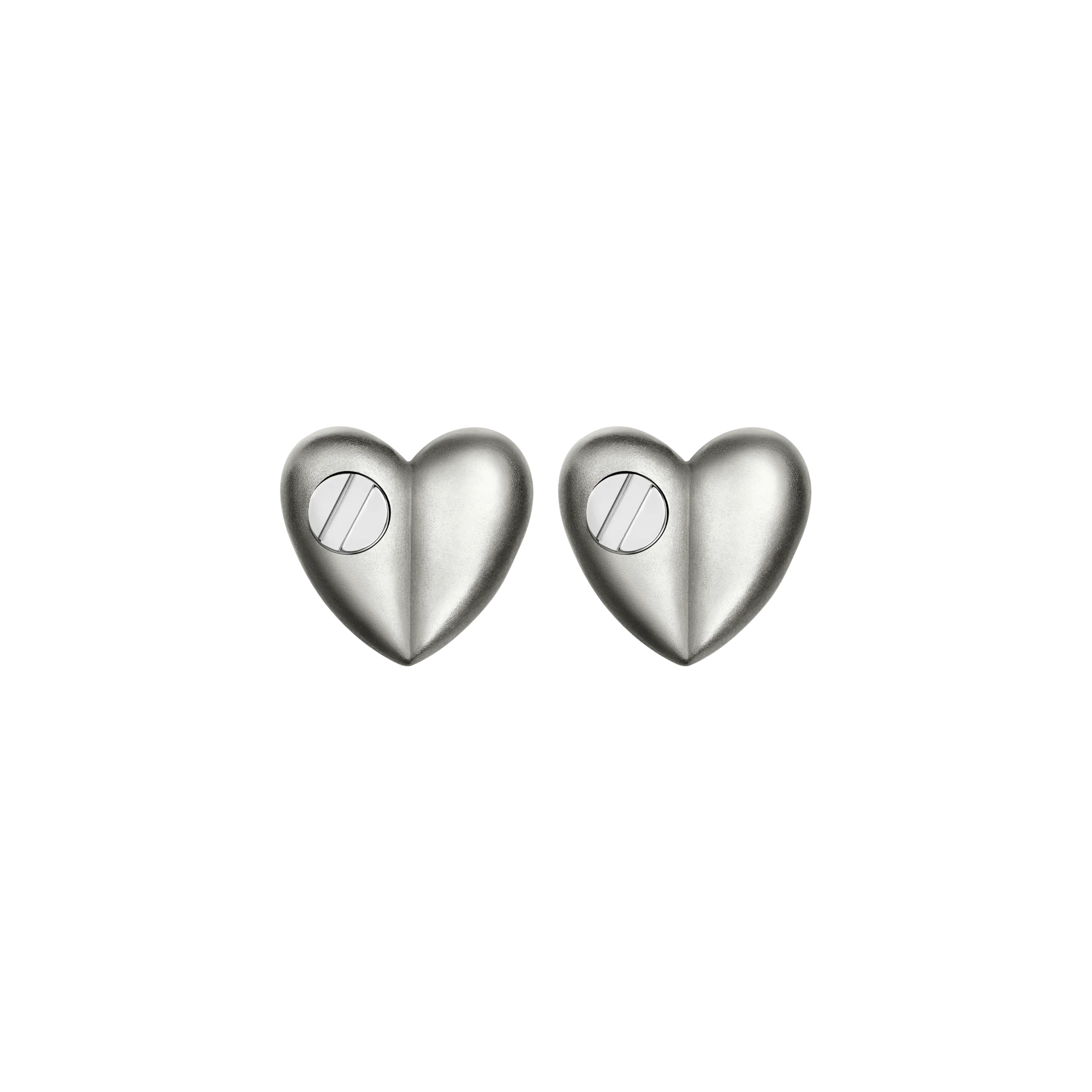 Heart Studs with Screw Mini