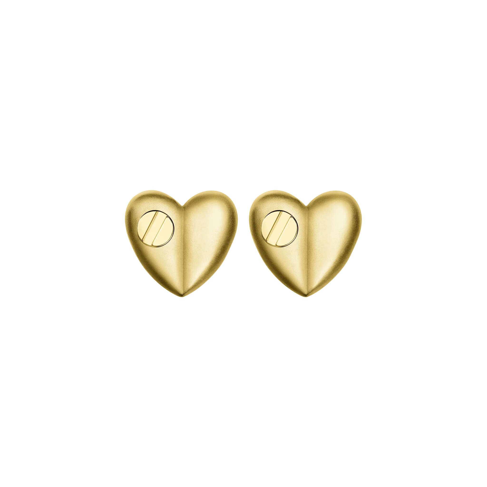 Heart Studs with Screw Mini