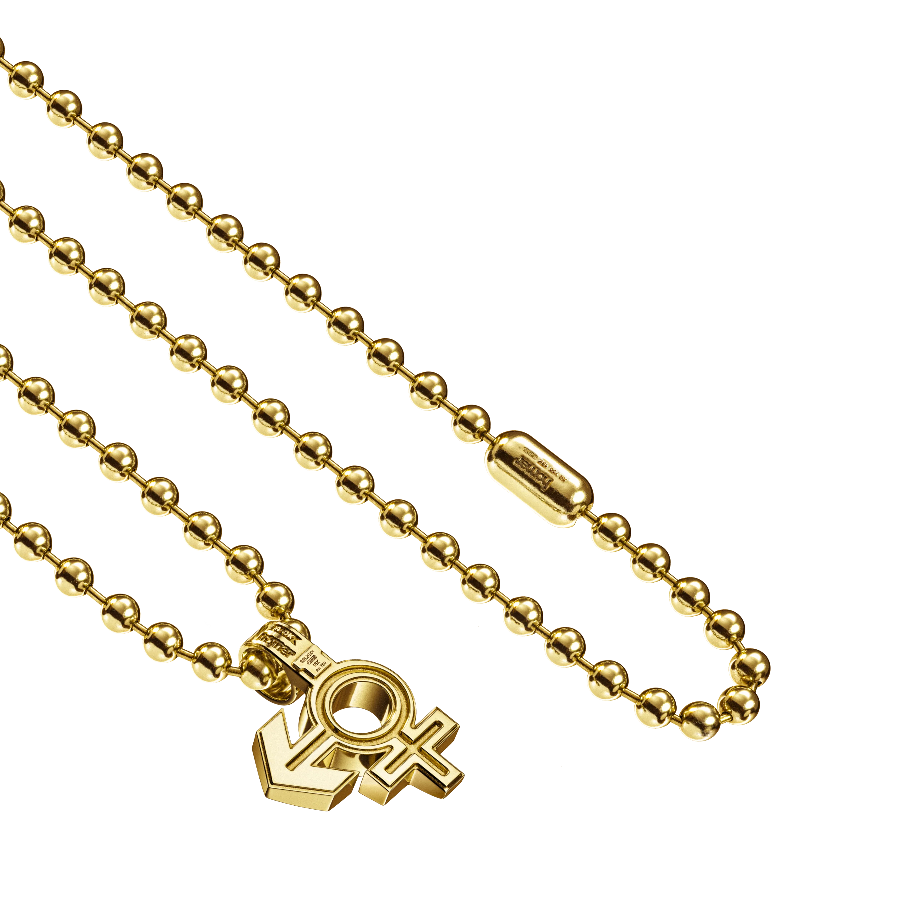 Signal ⚥ Pendant with Stone - Image 2