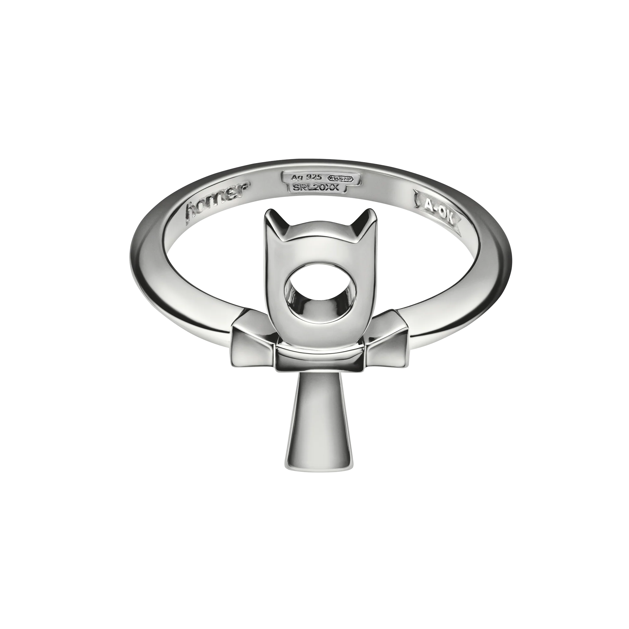Horned Ankh Ring