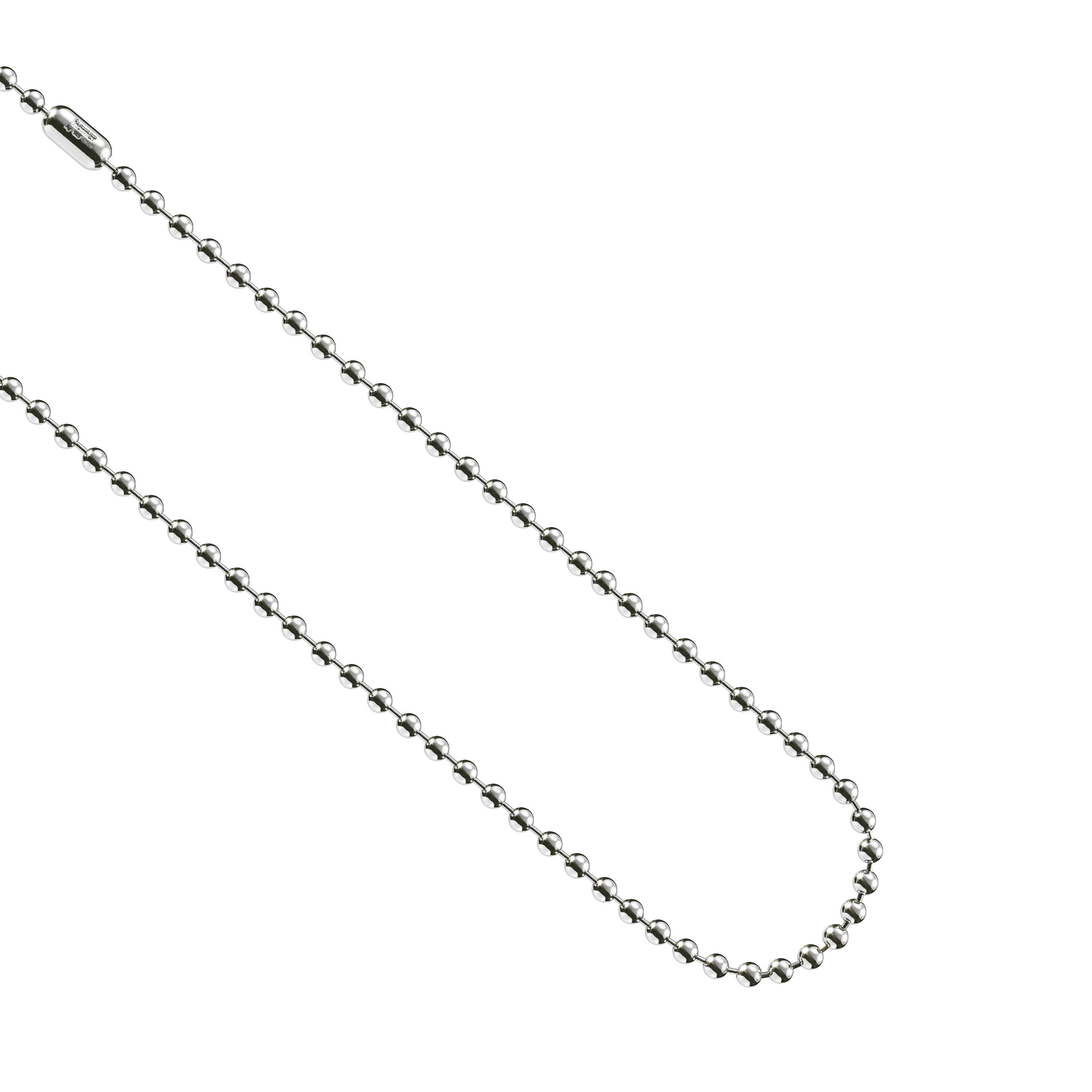 Sphere and Bar Chain Necklace S - Image 2