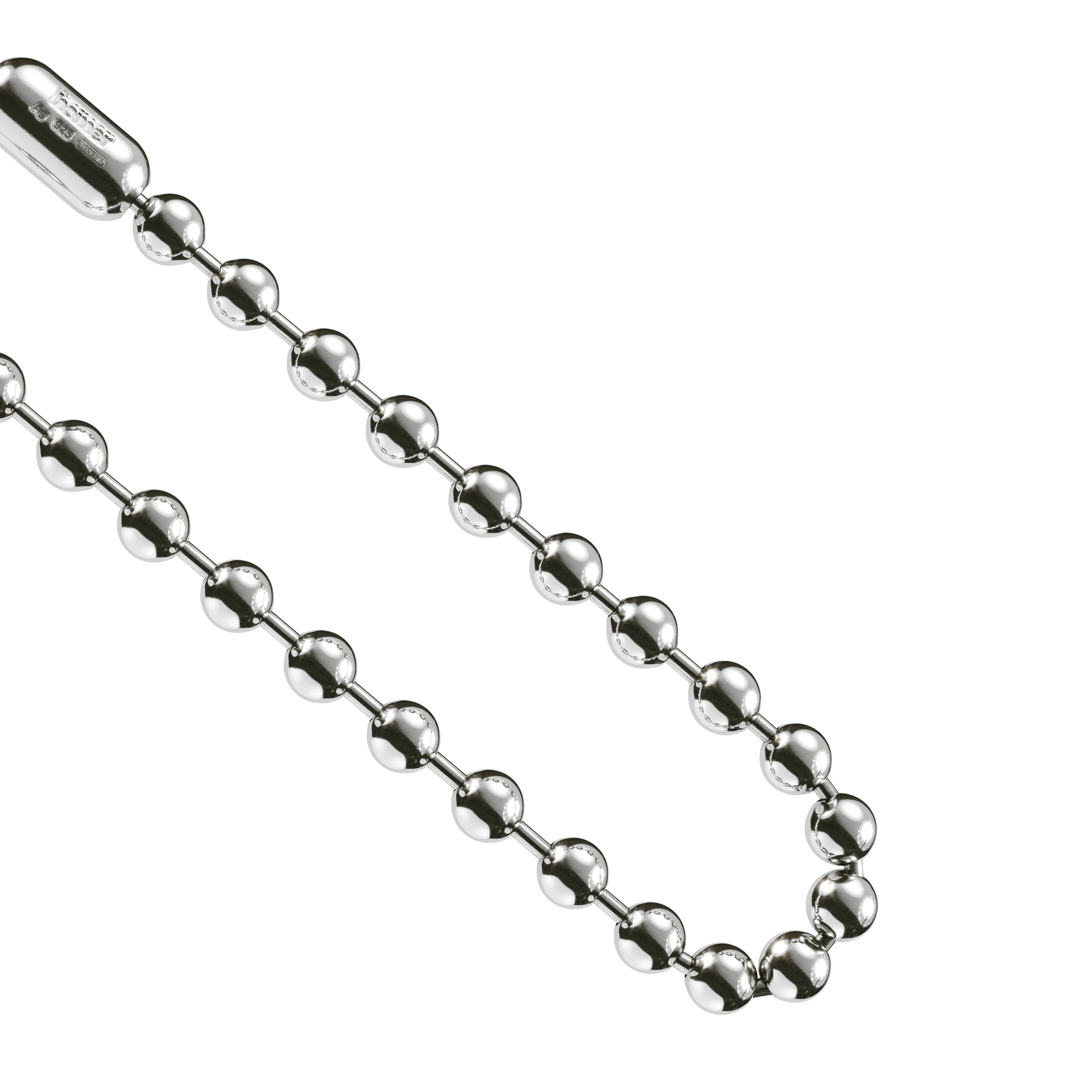 Sphere and Bar Chain Necklace XL - Image 2