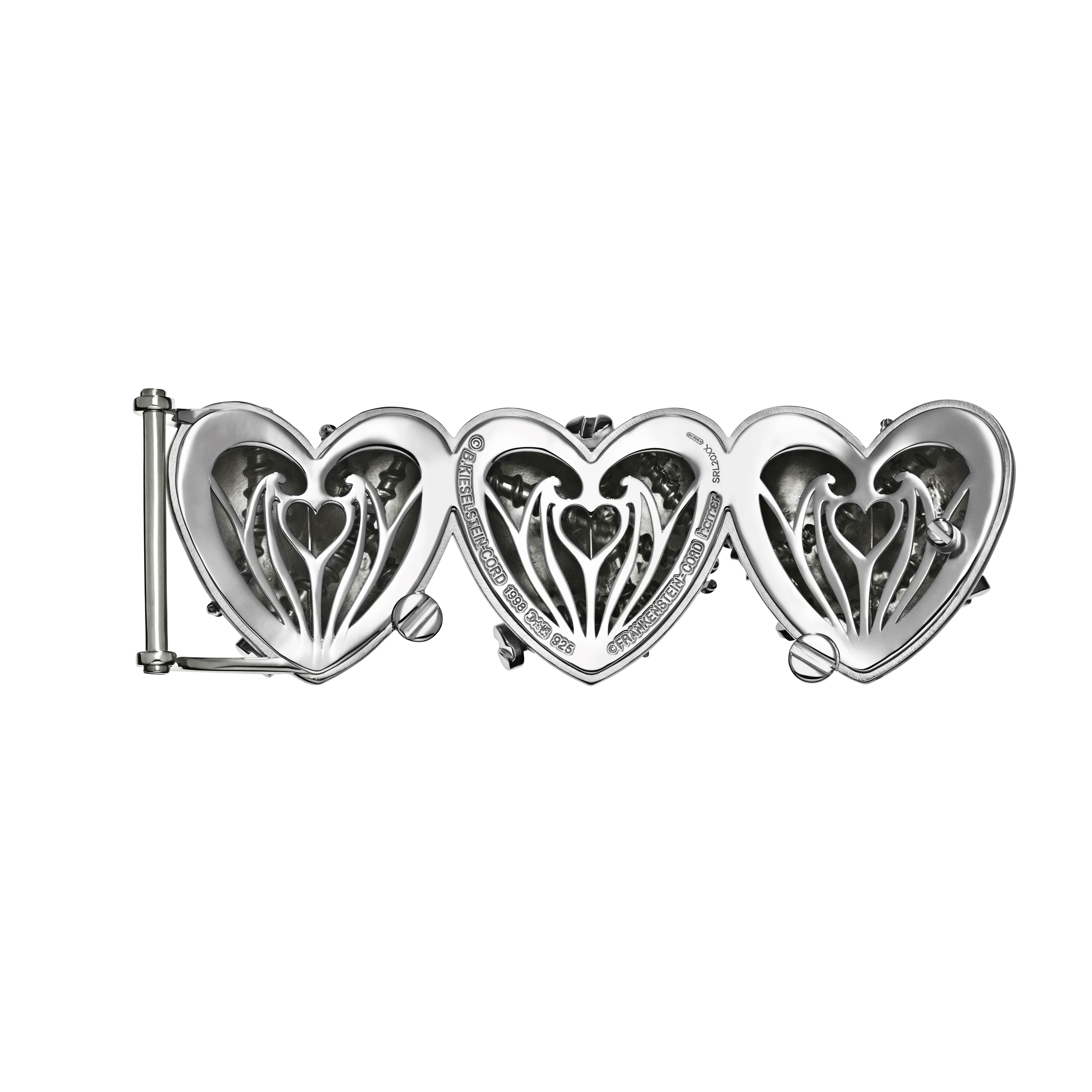 Triple Heart Belt with Screws - Image 5